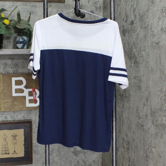 USA Navy and White Jersey with Breathable Fabric and Athletic Fit - Picture 3 of 4